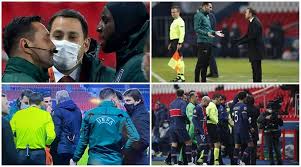 Which channel will show psg league match on dstv today Psg Istanbul Basaksehir Players Walk Off After Alleged Racism By Match Official Sports News The Indian Express