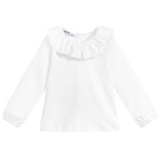Maybe you would like to learn more about one of these? Babidu Baby Girls Frill Collar Long Sleeve T Shirt