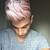 Cotton Candy Blue Hair Men