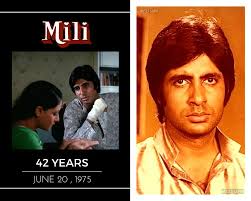 Moses Sapir On Twitter Srbachchan Big B In Mili 42yearsofmili Thank You Amitabh Bachchan For Your Stellar Performance A deceptively simple and understated film starring jaya as the vivacious mili , beloved by her whole apartment building, who befriends the new tenant, the. twitter