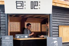 bao s revered buns are back for good as london fields netil market mainstay bao bar returns bao bar bao london food stall design