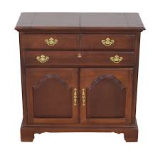 American drew cherry flip top server, buffet, bar. 57 Off American Drew American Drew Flip Top Server Buffet Storage