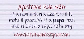 The brown's is just plain wrong. How To Use Apostrophes Correctly Kate The Almost Great