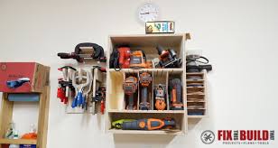 French Cleat Wall Diy Tool Storage Fixthisbuildthat