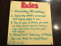Open When Rules Open When Letters For Boyfriend Open When Letters Open When