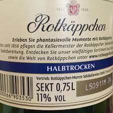 Wieviel Alkoholgehalt Hat Rotkappchen Sekt Alkohol