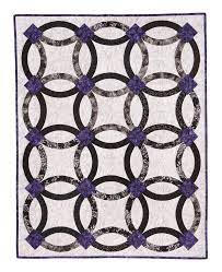 Nouveau Wedding Ring Quilt Eleanor Burns Signature Quilt Pattern 735272012986 735272012986 Double Wedding Ring Quilt Blue Wedding Rings Wedding Ring Quilt