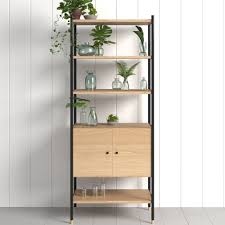 Check spelling or type a new query. Bibliotheque En Bois Et Metal H180 Cm Woodman Jugend Drawer