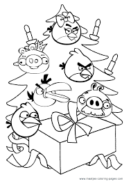 Angry Birds Christmas Coloring Pages Bird Coloring Pages Printable Christmas Coloring Pages Christmas Coloring Pages