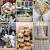 Burlap And Lace Wedding Cake