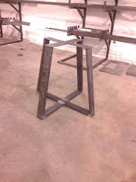 Oct 14, 2018 · satisfy your appreciation for modern farmhouse or country cottage living with the grindleburg round dining table. Industrial Style Steel Tapered Table Base In 2021 Steel Table Base Steel Table Metal Table Base
