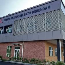 Klinik Kesihatan Batu Berendam Melaka Posts Facebook