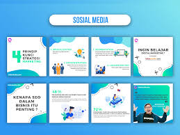 Pemasaran media sosial atau social media marketing pertama kali dimulai dengan penerbitan. Media Sosial Post By Putra Tama On Dribbble