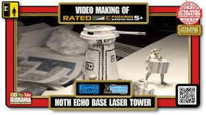 In this video i'll show you how i created a 10 foot x 16 inch x 18 inch star wars battle of endor forest diorama. Star Wars Hoth Echo Base Action Figure Diorama Laser Tower Celebration 5 Diy Tutorial Youtube