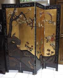 Related searches silk screen glass factory from shenzhen sun global glass. Antique Oriental Double Sided 4 Panel Folding By Earlygaragesale Antiques Folding Screen Chinoiserie