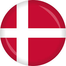 Links einem gelben, rechts einem weißen.die flagge des heiligen stuhls ist heute identisch mit der der vatikanstadt. Button Danemark Flagge O 50 Mm Luftballon De