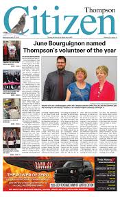 Maybe you would like to learn more about one of these? April 20 2016 By Thompson Citizen Issuu