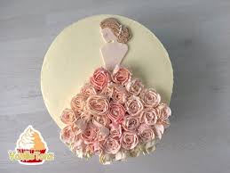 Bridal Shower Torte Hochzeitstorte Brautkleid Youtube
