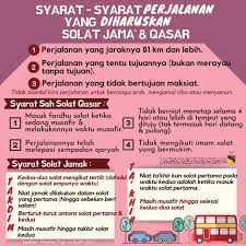 Solat jamak dan qasar merupakan solat yang selalu dilakukan ketika musafir. Syarat Jabatan Mufti Kerajaan Negeri Negeri Sembilan Facebook