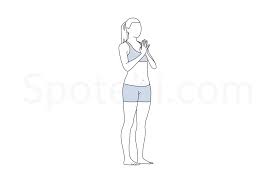 Mountain Pose Tadasana Mountain Pose Yoga Illustration Workout Guide