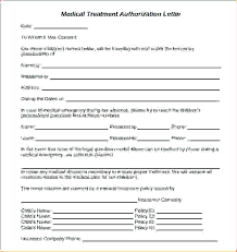 Permission Letter For Medical Treatment 5 Medical Treatment ...