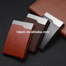 Trendy white marble makeup artist hair stylist desk business card holder. Best Business Gift Aluminium Leather Card Holder With Leather Buy Leather Card Holder Business Card Holder Business Gift Product On Alibaba Com
