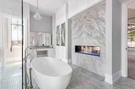 60 Primary Bathrooms With A Fireplace Photos Home Stratosphere