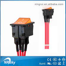 To wire the switch, you need to attach the incoming hot power wire (usually black for residential wiring) for the switch to one of the two brass screws. 250vac 16a T100 55 Rocker Switch Wiring Diagram Supplier Buy Rocker Switch 250vac 16a T100 55 Rocker Switch Rocker Switch Wiring Diagram Product On Alibaba Com