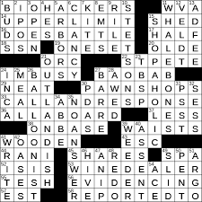 La Times Crossword 26 Jun 21 Saturday Laxcrossword Com
