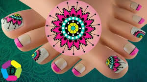 Catalogo de uñas decoradas de los pies 2019 : 175 Disenos De Unas Decoradas Pies Y Manos