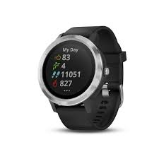 Garmin Ivoactive 3 Black Silver Garmin Vivoactive Smart Watch Garmin Smart Watch