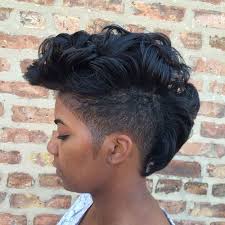 This is one of the best looks for women with naturally curly haircut the sides are shaved like the usual mohawk hairstyles. 25 Exquisite Curly Mohawk Hairstyles For Girls Women