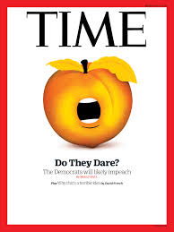 It's a peach, with a wig, and one word: Pelosi Doesn T Want To Talk Impeachment Democrats Might Time