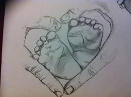 Baby Feet Drawings Feet Drawing Baby Drawing