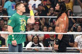 In the month of august, cena was replaced by rey mysterio after it was announced cena had suffered a herniated disk in his neck which required surgery and he would be out of action indefinitely. John Cena S Shocking Return Is Just What Wwe Needed