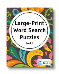 Download these printable word search puzzles for hours of word hunting fun. Large Print Word Search Puzzles For Seniors Puzzling Books