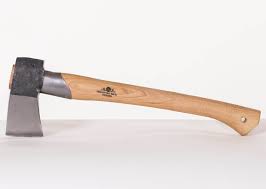 You need some hefty swings and often you simply find that the axe does not do a clean job of it and gets stuck in the log. Gransfors Splitting Hatchet Gransfors Bruk Sweden