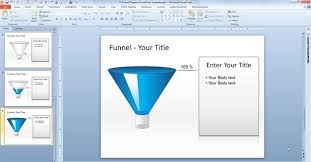 Funnel Diagram Powerpoint Template