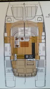Gemini 4x Layout Sailing Catamaran Sailing Yacht Sailboat Plans