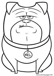 .pets pictures to print and color watch the secret life of pets movie trailers more from my sitepeter rabbit coloring pagesferdinand coloring welcome to one of the largest collection of coloring pages for kids on the net! Mel Not Happy Secret Life Of Pets Coloring Pages Printable