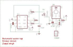Automatic Water Tap Using 555 Timer Water Tap Tap Timer