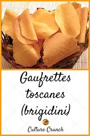Gaufrettes Toscanes Brigidini La Recette Facile Recette Facile Recette Recettes De Cuisine