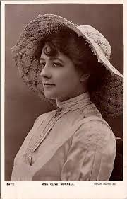 OLIVE MORRELL : POPULAR BRITISH STAGE ACTRESS: IN SERGEANT BRUE (1904)