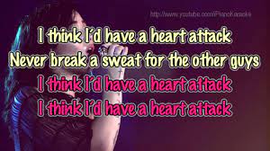 Demi Lovato Heart Attack Piano Karaoke Instrumental Youtube