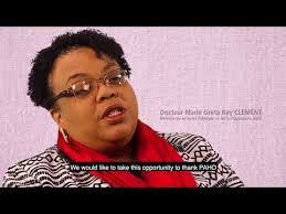 Docteur Marie Greta Roy CLEMENT, Ministre de la Santé Publique et de la  Population