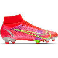 Nike voetbalschoenen zijn momenteel een van de meest populaire voetbalschoenen. Nike Mercurial Superfly 8 Pro Gras Voetbalschoenen Fg Rood Zilver De Voetbalschoenen Expert