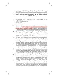 Tan sri dato' sri haji mohamed apandi bin haji ali. Dato Pahlawan Ramli Bin Yusuff V Tan Sri Abdul Gani Bin Patail Ors Malicious Prosecution Prosecutor
