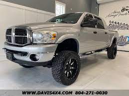Any body style crew cab pickup (33) extended crew cab pickup (15). 2007 Dodge Ram 2500 Mega Cab Crew Cab Short Bed 4x4 Lifted 5 9 Cummins Turbo Diesel Rust Free Locally Owned Pickup