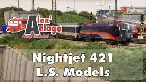 Ls models spur h0 1:87 epoche v 5tlg. H0 Modellbahn Ls Models Nightjet 421 Youtube