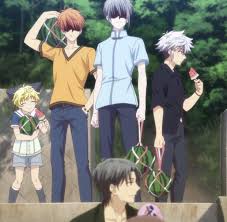 Kyo Yuki Haru Momoiji And Shigure Fruits Basket Anime Fruits Basket Fruits Basket Manga